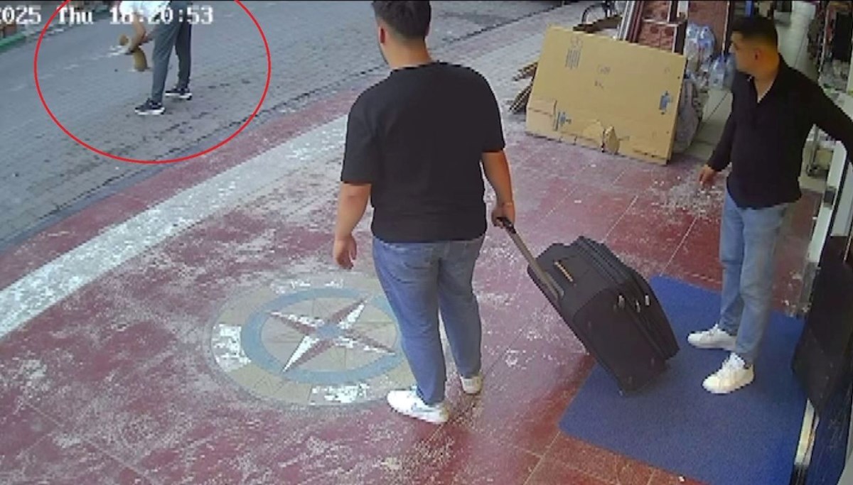 Kediyi Heimlich manevrasıyla kurtardı