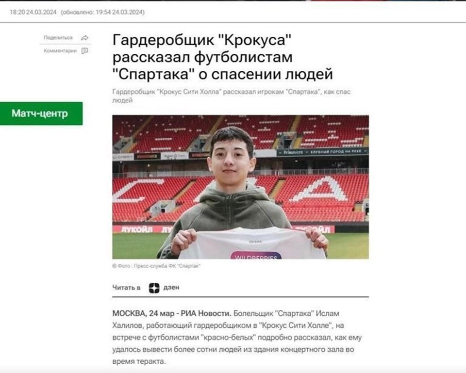 Rusya'nın 15 yaşındaki kahramanı: Müslüman gence cesaret ödülü - 1
