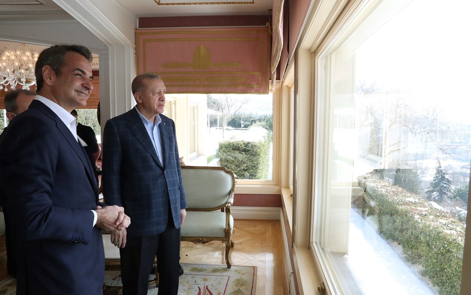 Cumhurbaşkanı Erdoğan, Yunanistan Başbakanı Miçotakis'le görüştü - 2