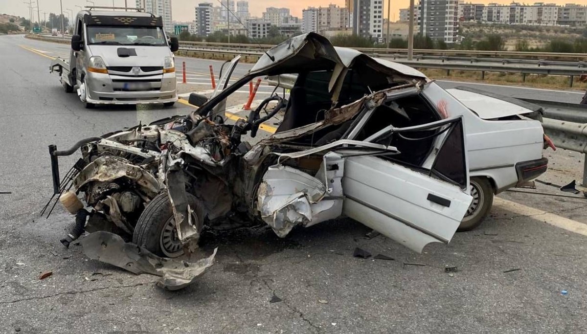 Mersin'de feci kaza