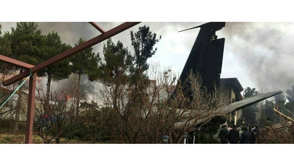 İran'da kargo uçağı düştü: 15 ölü