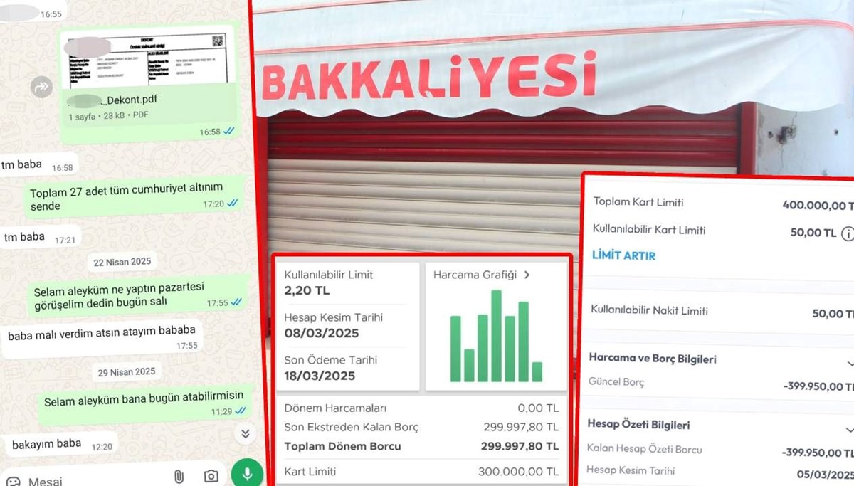 Adana'da 30 yıllık bakkaldan milyonluk vurgun: Sırra kadem bastı
