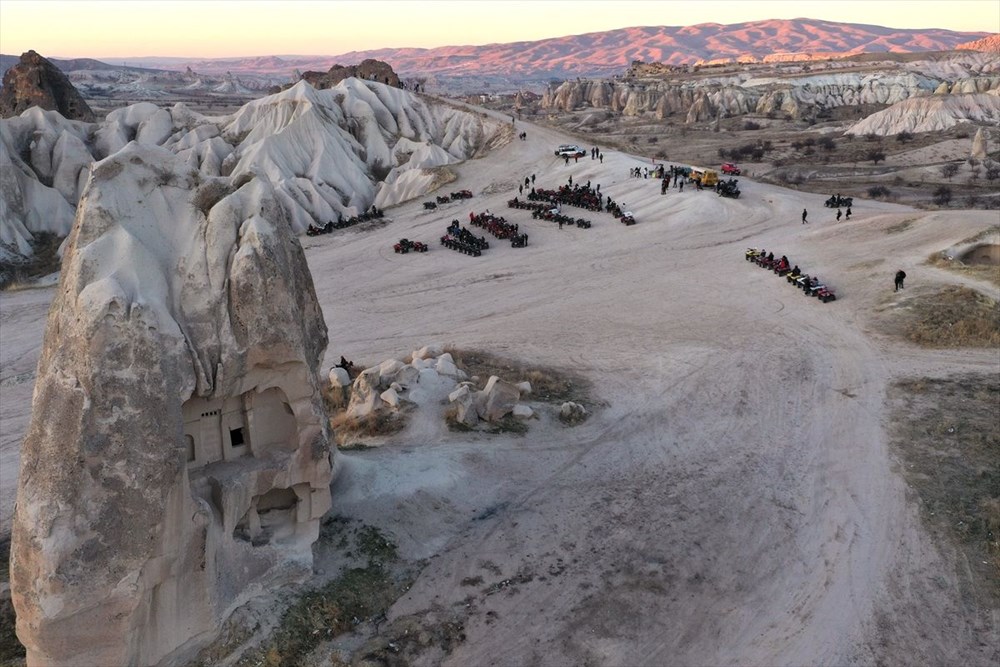 Kapadokya yeni yılı sakin karşılıyor - 2