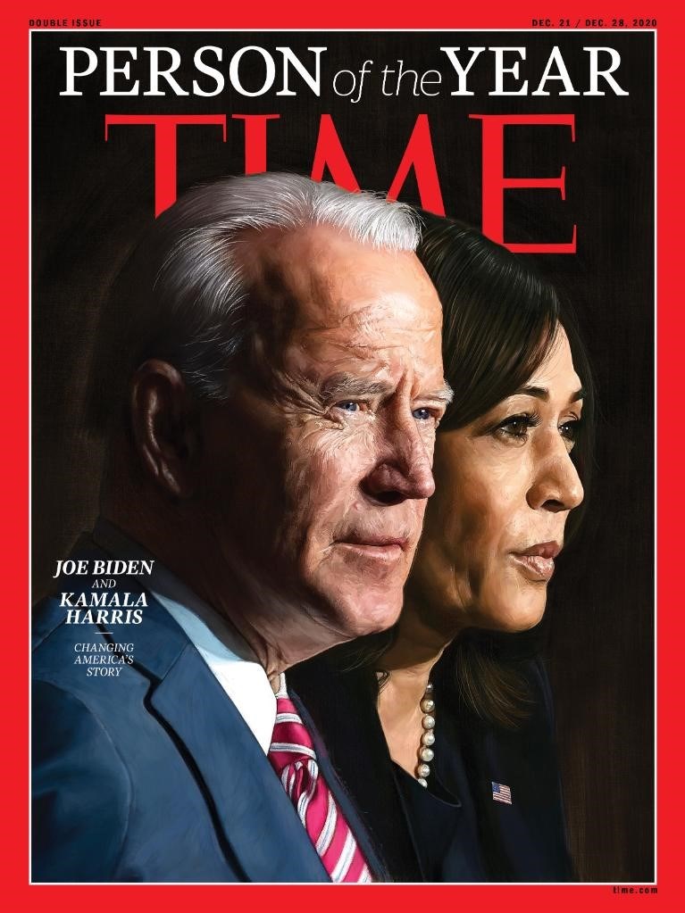 TIME Dergisi'nin 2020 "Yılın Kişisi" kapağı