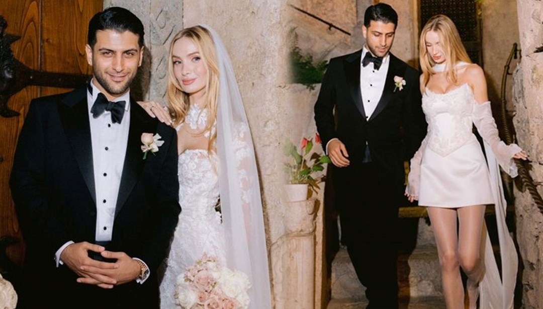 Reynmen ile Emire Cansu Kurtaran'dan yeni düğün fotoğrafları: Mutlu sonlara inan