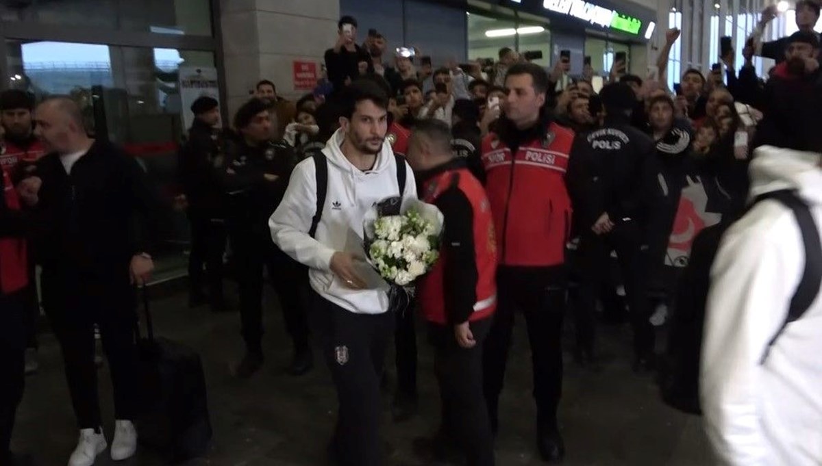 Beşiktaş Gaziantep'e ulaştı Beşiktaş Gaziantep'e ulaştı