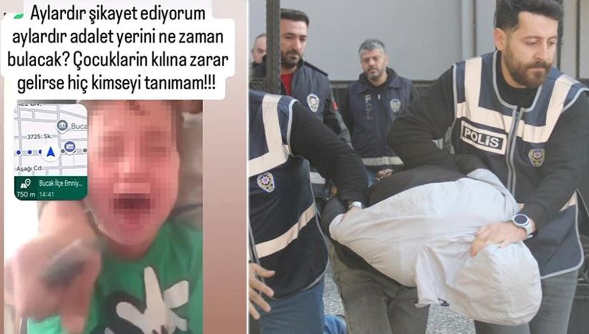 Çocuğunun boğazına bıçak dayayan cani baba yeniden tutuklandı Çocuğunun boğazına bıçak dayayan cani baba yeniden tutuklandı