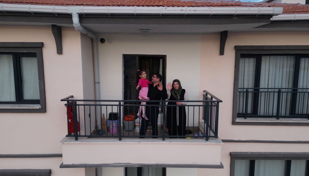 Malatya'da tamamlanan konutların görüntüleri