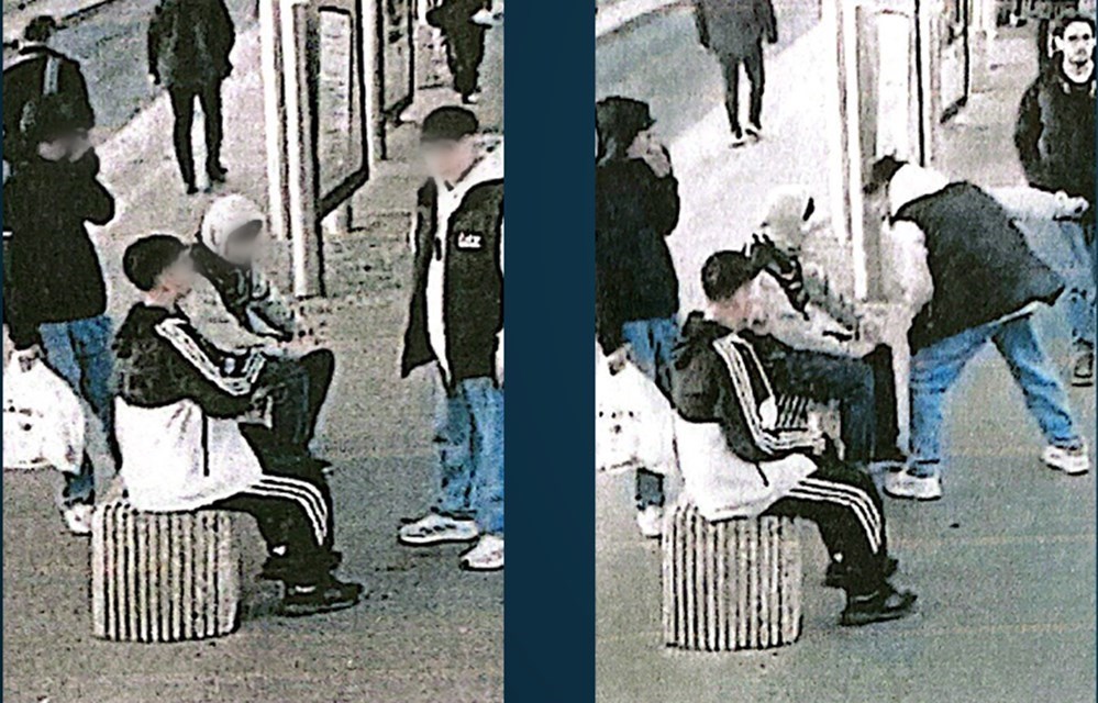 Arkadaşlarıyla birlikte metrobüse binen katil ve suç ortağı bu görüntülerden kısa bir süre sonra yakalanmıştı.