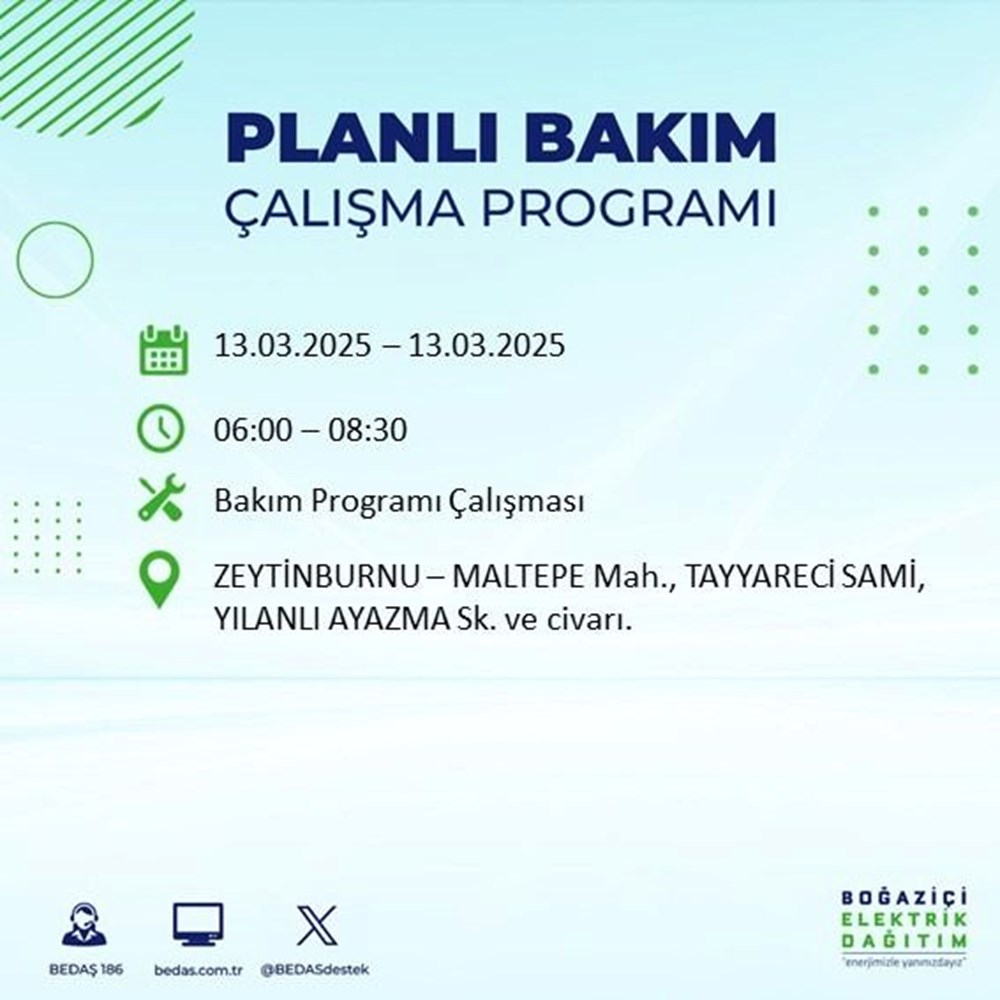 İstanbul'da Elektrikler Ne Zaman Gelecek? 19 İlçede Kesinti Alarmı (13 Mart Kesinti Haritası) 120 FyqqNJ81p0iRJEJ0nS YKQ