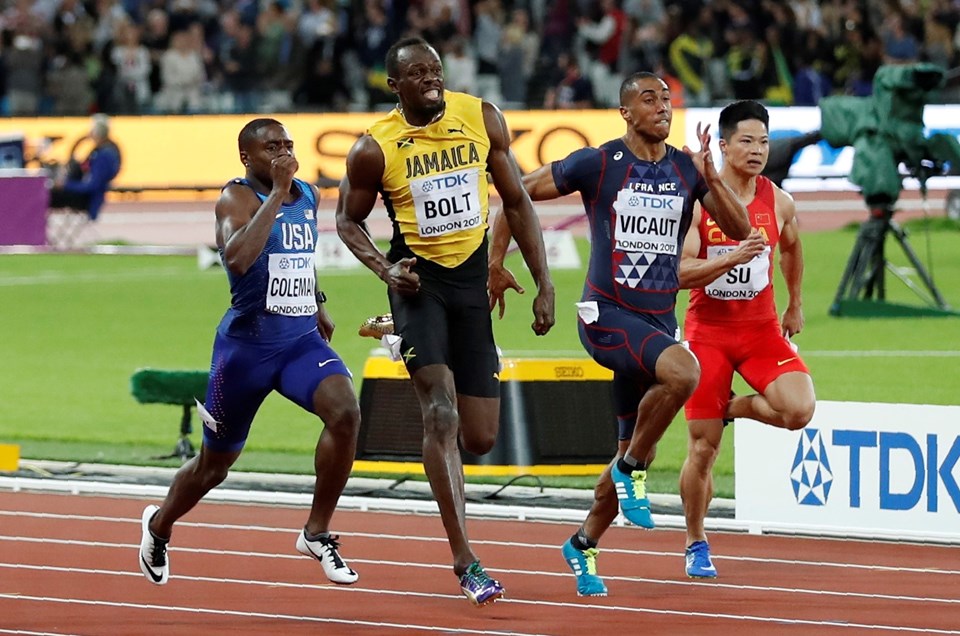 Usain Bolt bronzla veda etti - 4