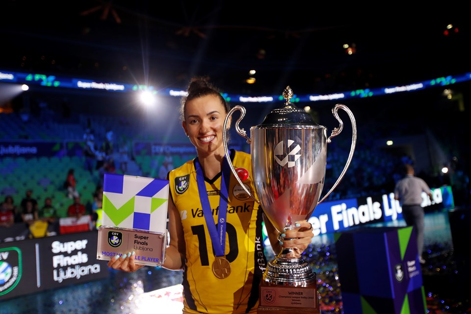 SON DAKİKA: VakıfBank Kadın Voleybol Takımı 5. kez Avrupa şampiyonu - 5