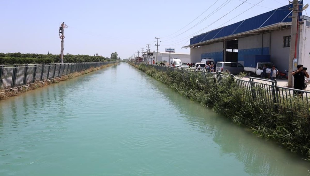 Adana'da sulama kanalında ceset