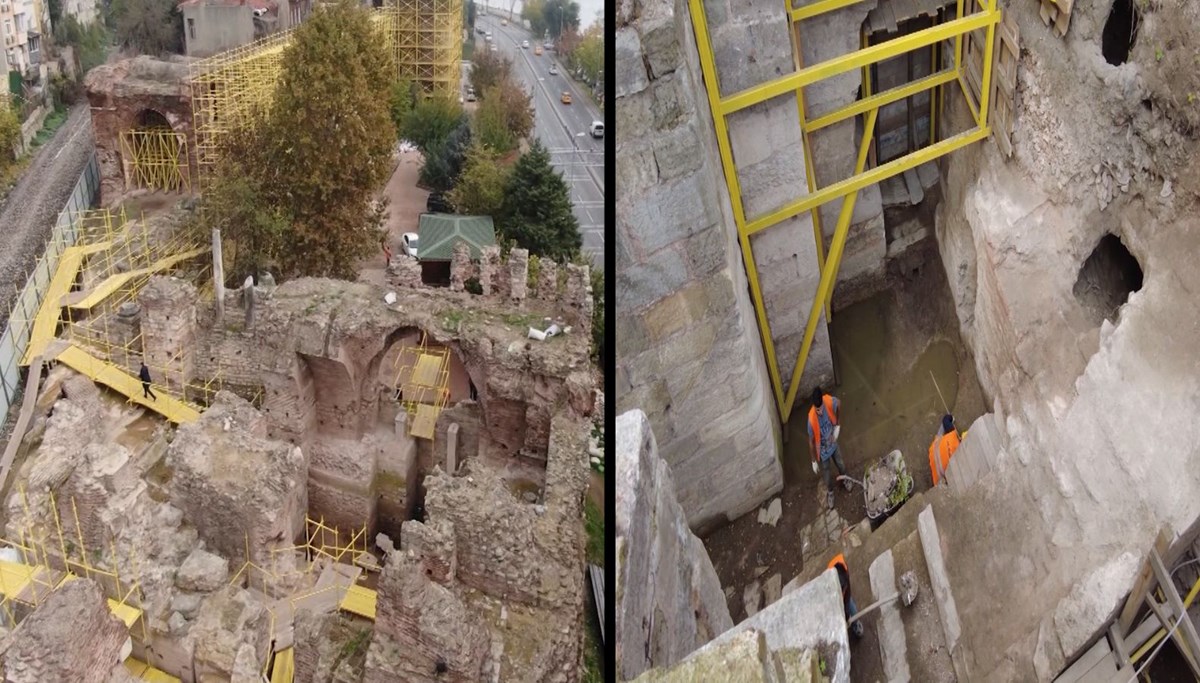 Bin 600 yıllık Bukoleon Sarayı gün yüzüne çıkıyor