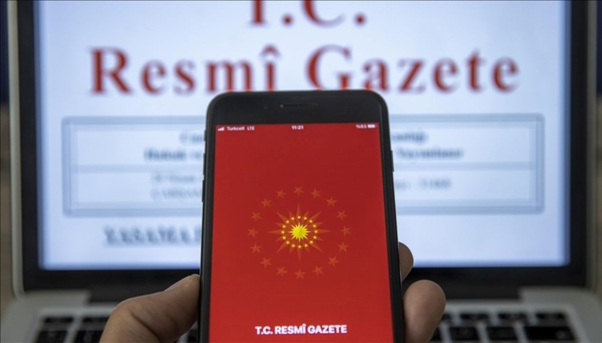 Resmi Gazete'de bugün