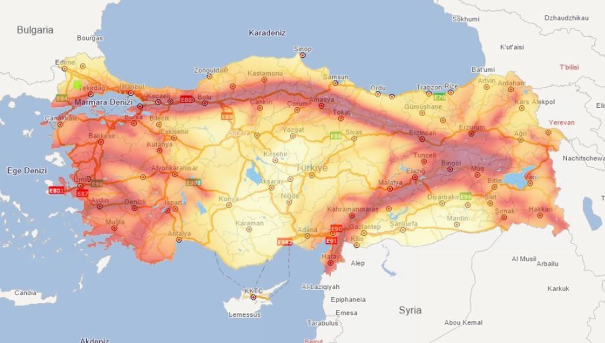 Evimin altından fay hattı geçiyor mu? (2025 MTA yenilenmiş diri fay haritası) Evimin altından fay hattı geçiyor mu? (2025 MTA yenilenmiş diri fay haritası)