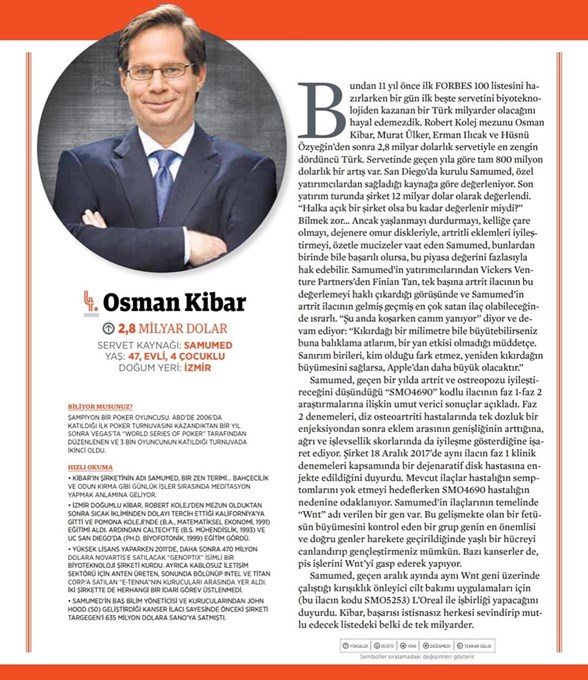 Osman Kibar Kimdir Samumed In Kurucusu Ntv