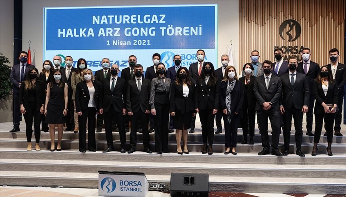 Borsada gong Naturelgaz için çaldı