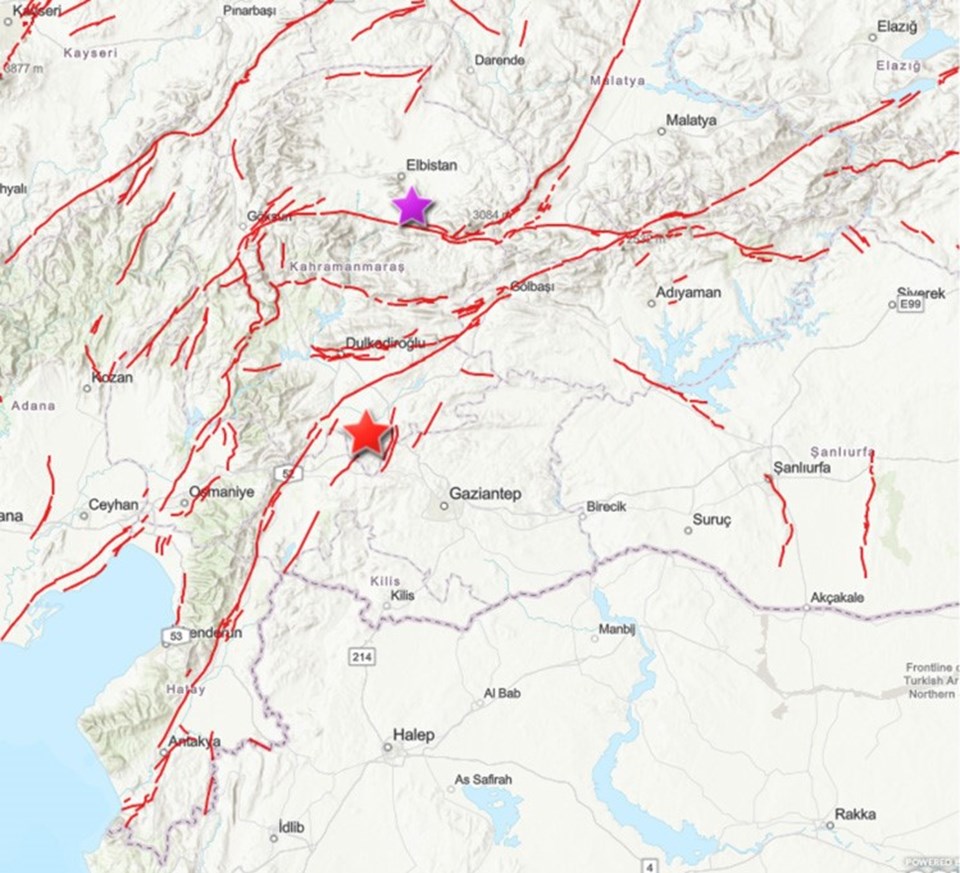 Harita üzerinde gösterildi: Türkiye'nin deprem haritası nasıl etkilendi? - 3