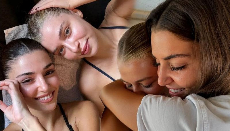 Hande Erçel'den ablası Gamze Erçel'e: Sensiz olamazdım gökyüzüm