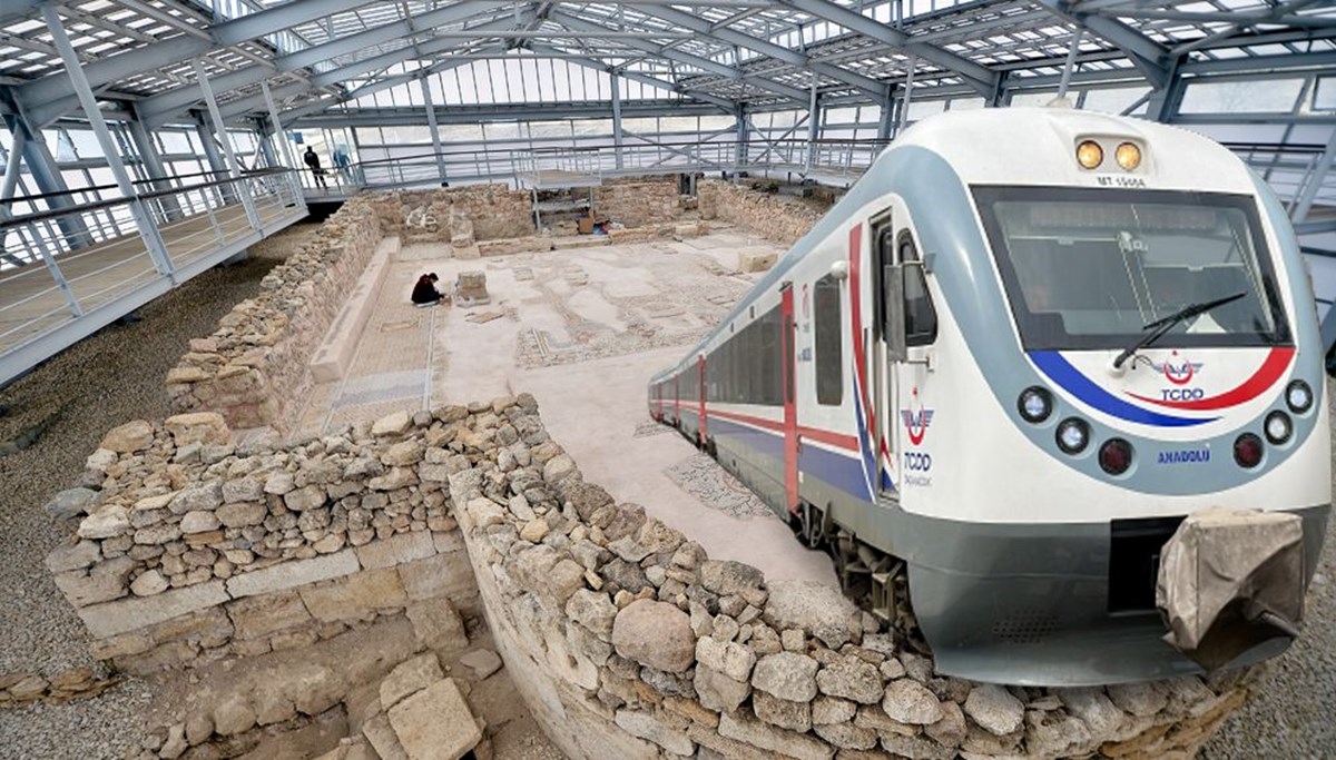 Karabük'teki Hadrianaupolis Antik Kenti'ne Karaelmas Ekspresi ile turizm hedefi