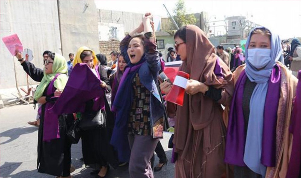 Kabil’de kadınlardan protesto: Taliban bizi evde tutamazsın - 8