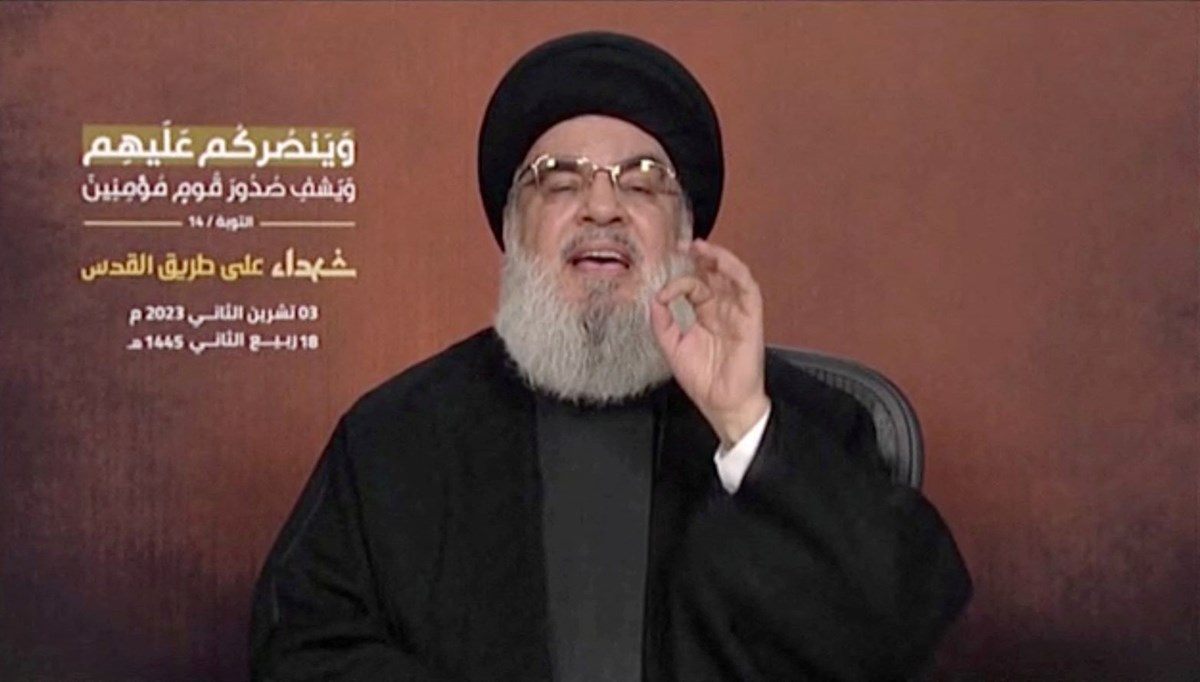 Hizbullah lideri Nasrallah: Aksa Tufanı operasyonu birden fazla cephede yayıldı Hizbullah lideri Nasrallah: Aksa Tufanı operasyonu birden fazla cephede yayıldı