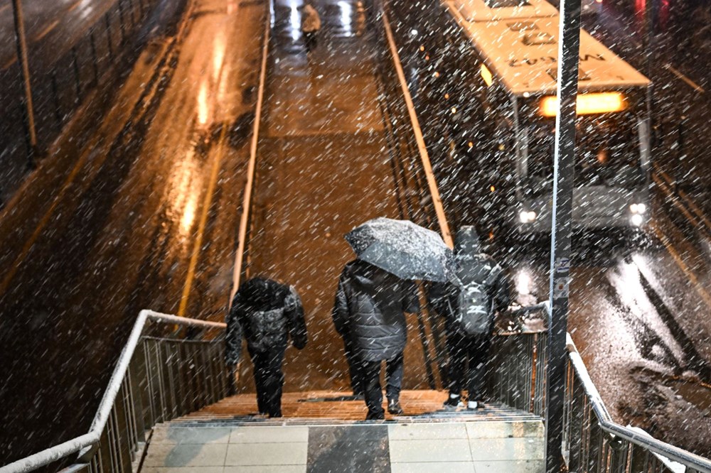 İstanbul’a mevsimin ilk karı yağdı - 4