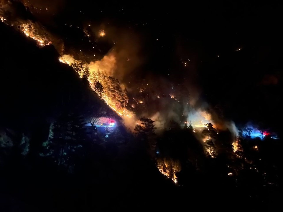 Alanya'da orman yangını - 1