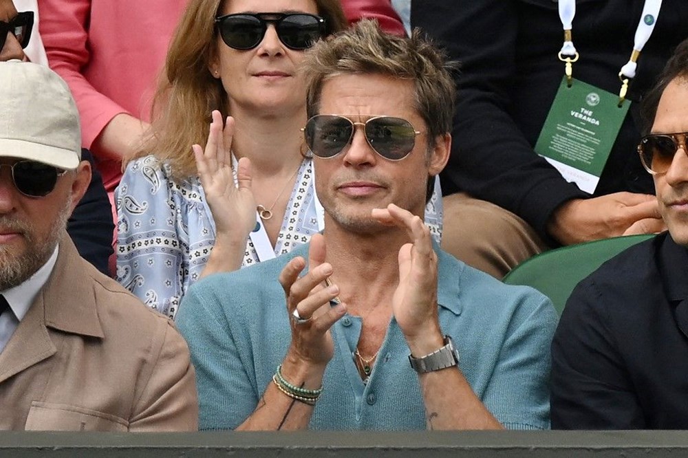 Wimbledon finaline kraliyet, Brad Pitt ve James Bond çıkarması - 5