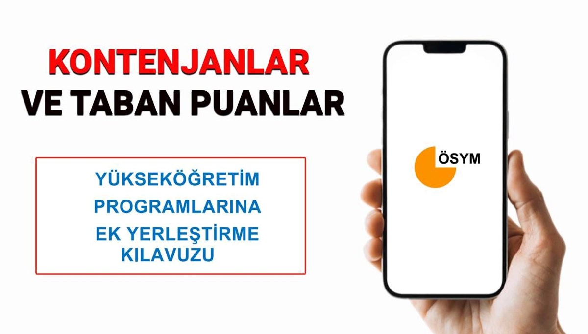 ÖSYM YKS EK TERCİHLER 2025 | Kontenjanlar, taban puanlar ve tarihler açıklandı mı?