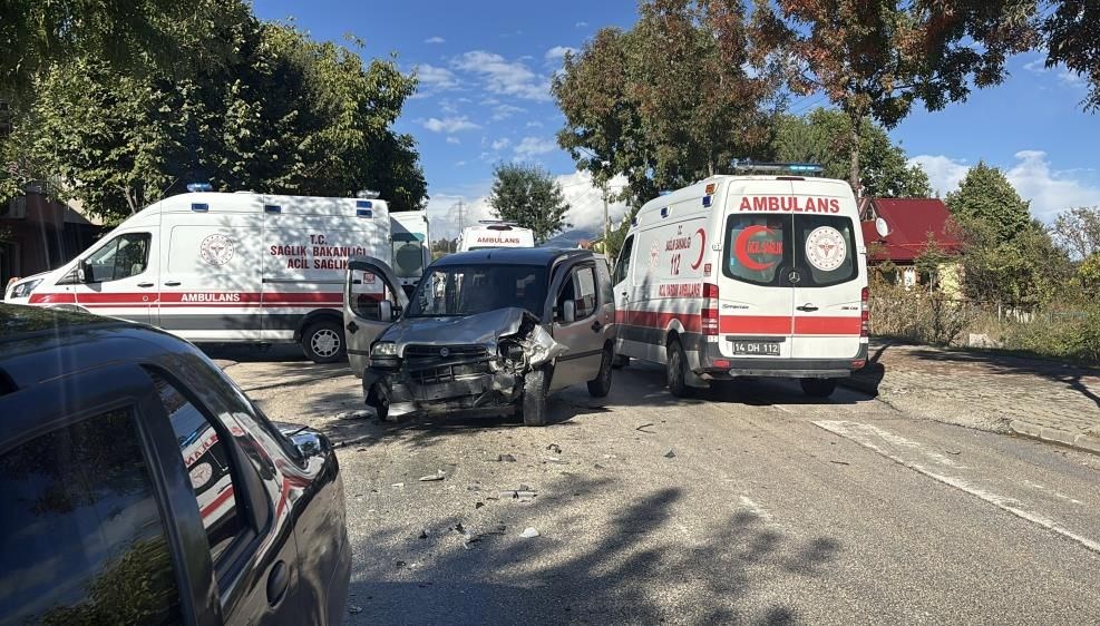 Bolu'da kaza: Dördü çocuk, beş yaralı