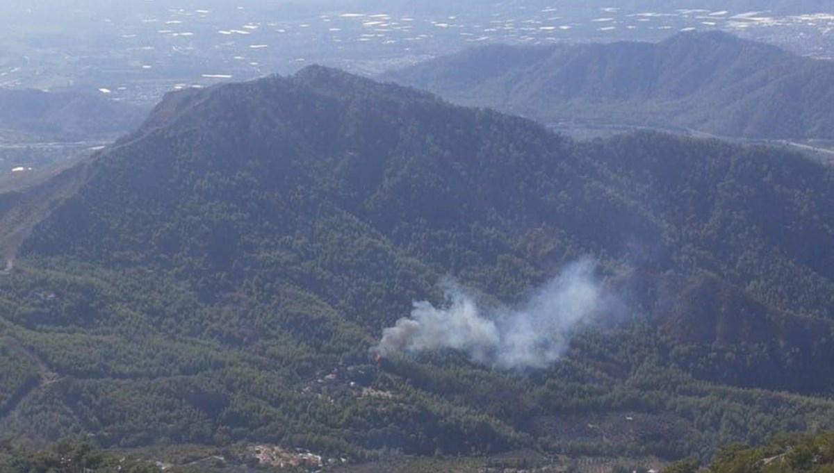 Dalaman'da orman yangını Dalaman'da orman yangını