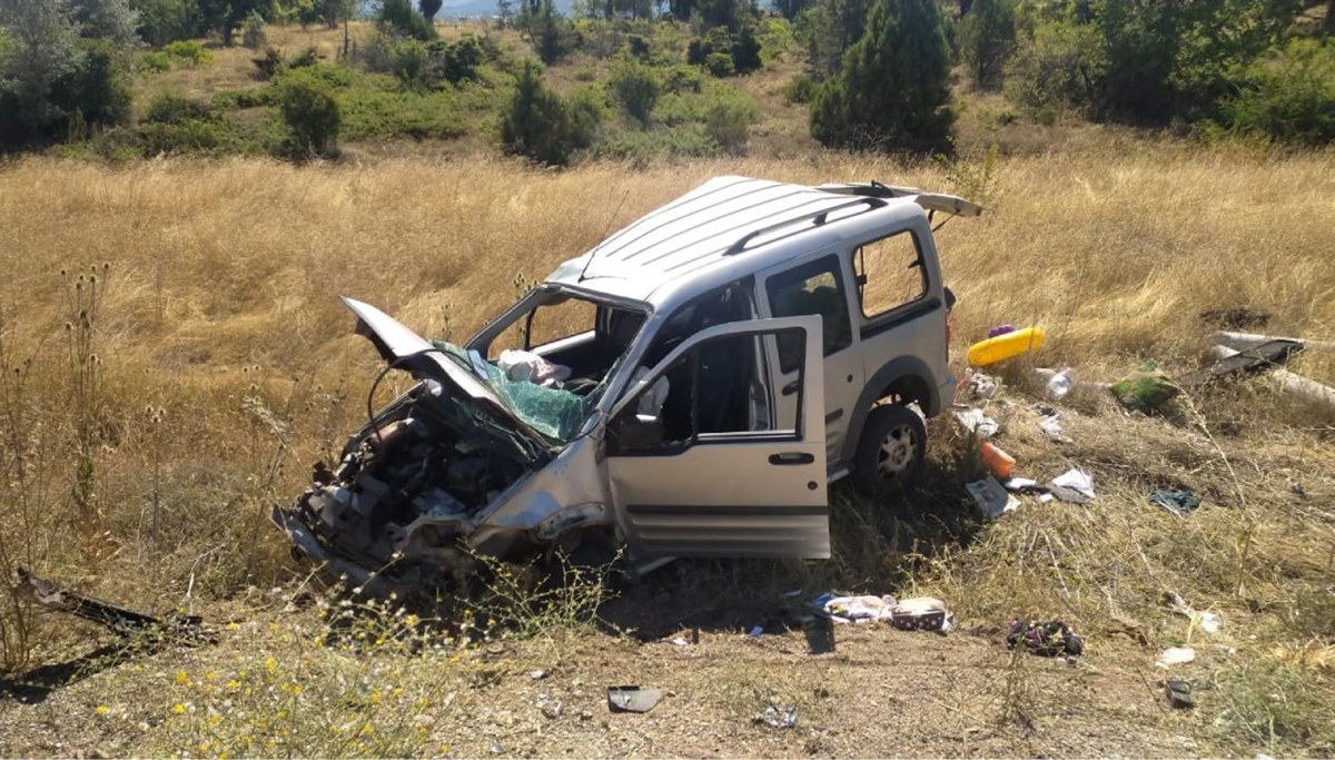 Konya'da araç takla attı: 2 ölü, 3 yaralı