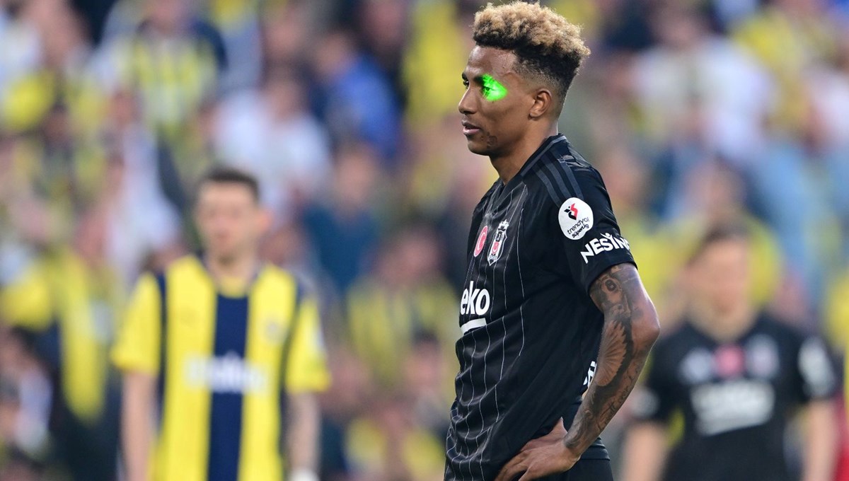 Fenerbahçe-Beşiktaş derbisinde Gedson'a lazer tutan taraftarın cezası belli oldu