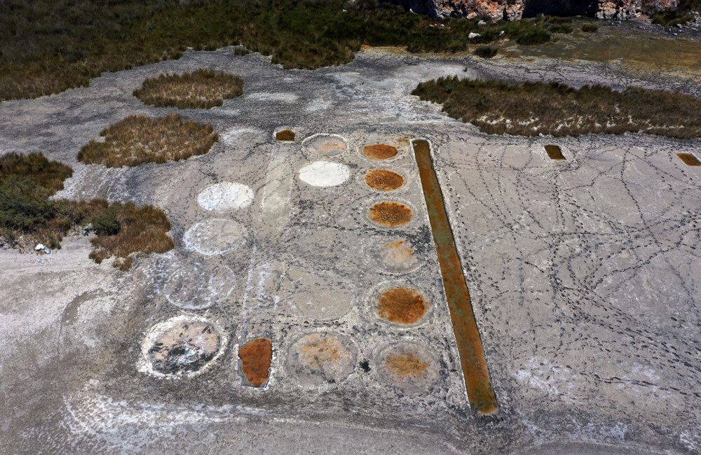 İztuzu’nda sular çekildi, 2 bin yıllık tesis ortaya çıktı - 3