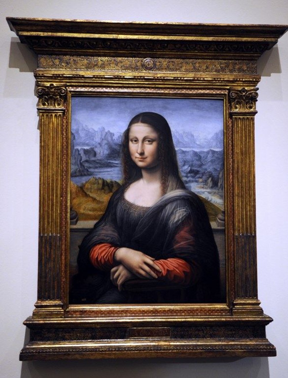 Da vinci the mona lisa. Джоконда да Винчи.