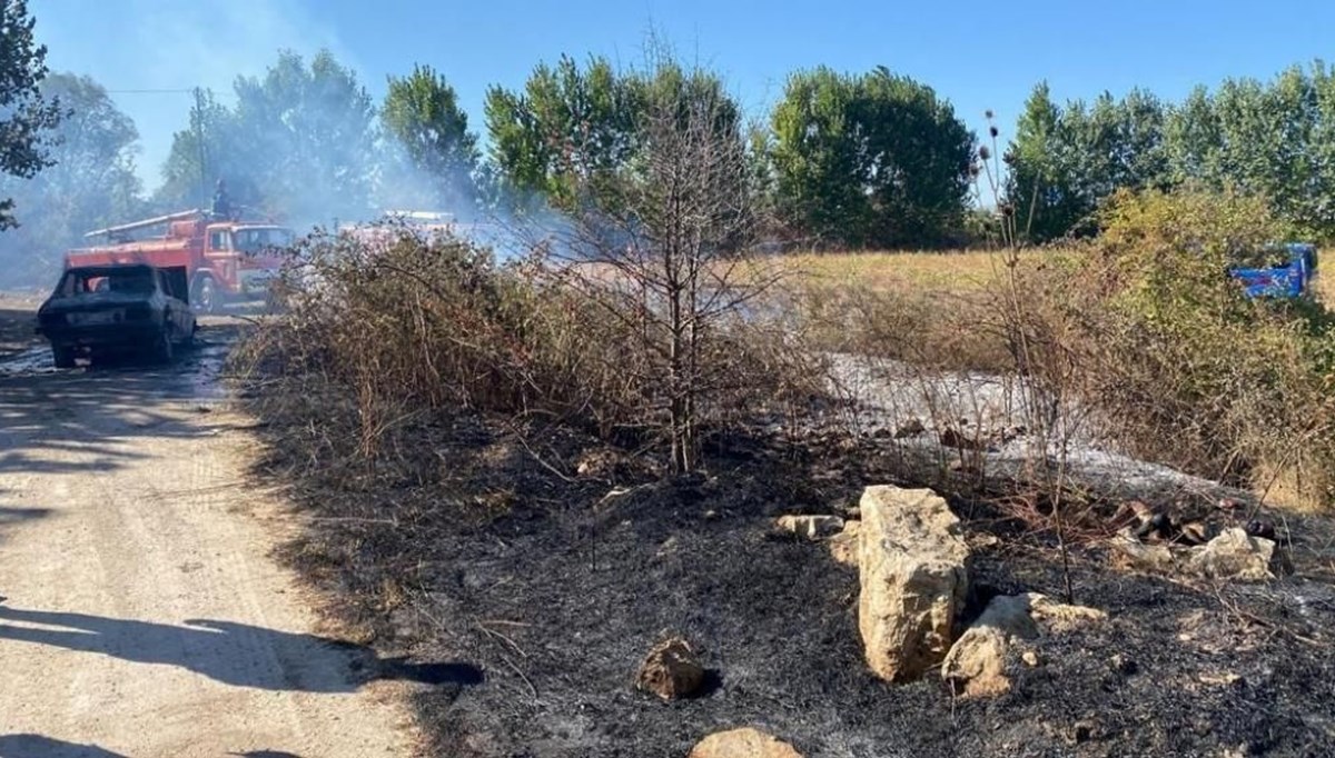 Amasya'da vahşet: Önce öldürdü, sonra yaktı