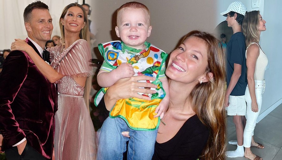 Gisele Bündchen üvey oğlunu unutmadı