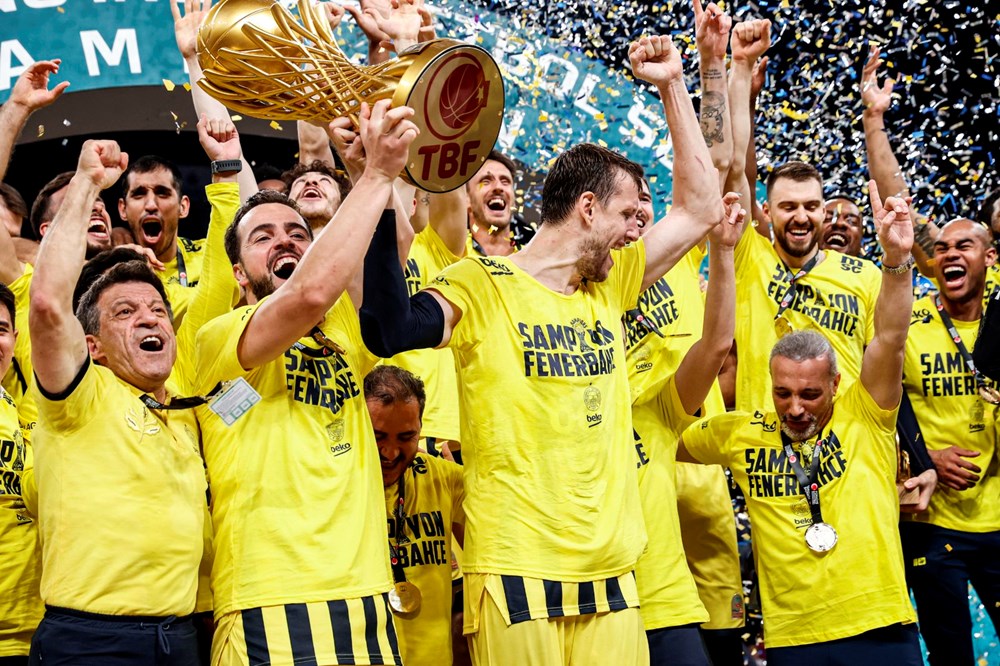 Fenerbahçe Beko, Basketbol Süper Ligi'nde 4 yıl sonra şampiyon - 2