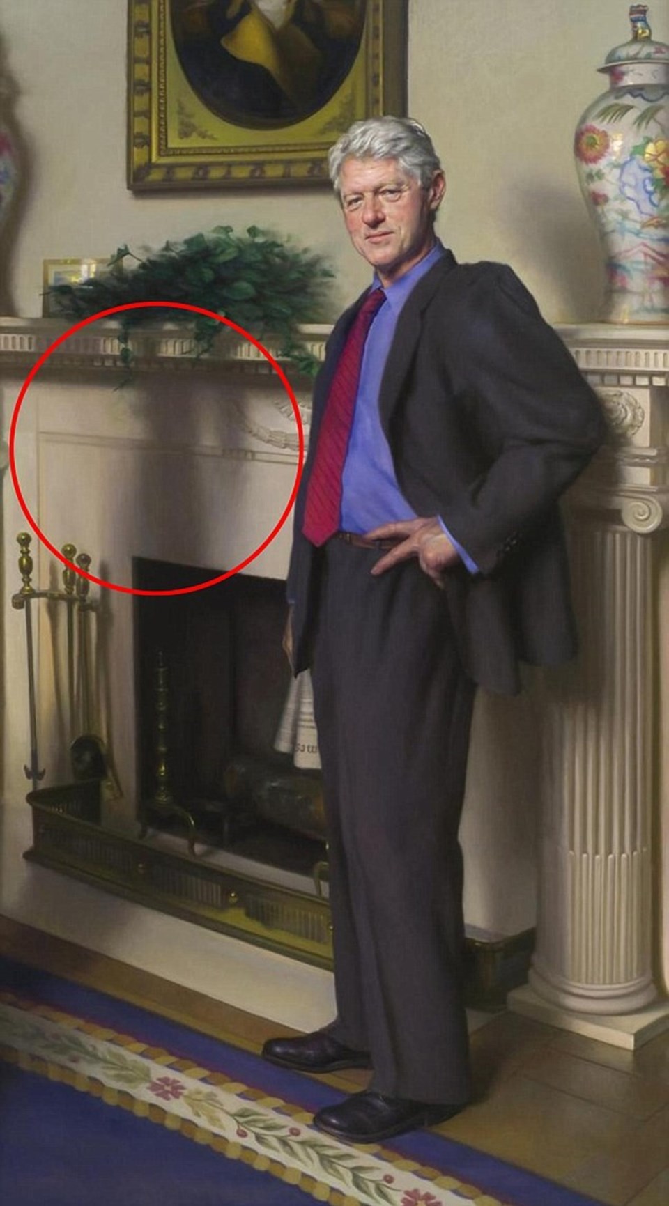 Bill Clinton tablosunun sırrı 10 yıl sonra ortaya çıktı - 1