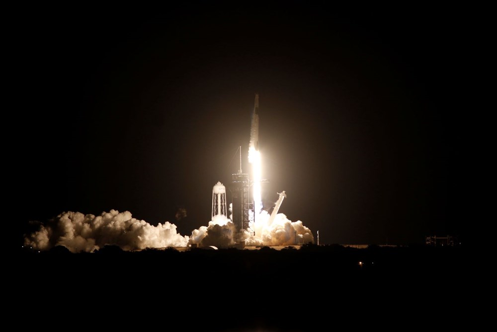SpaceX ve NASA'dan uzaya ilk "operasyonel" mürettebatlı uçuş - 4