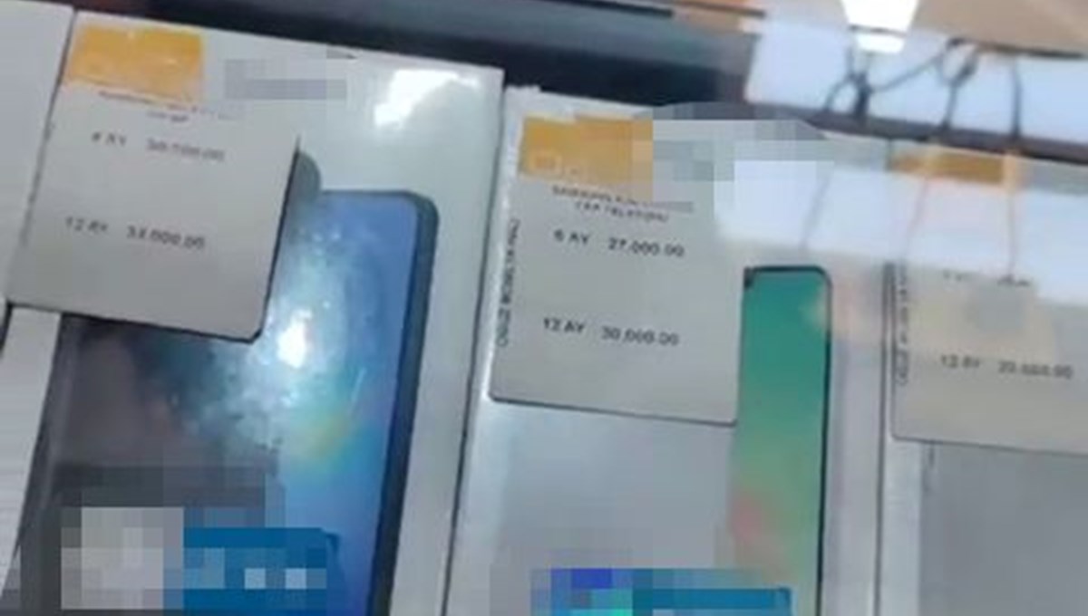 Teknoloji mağazasına işlem