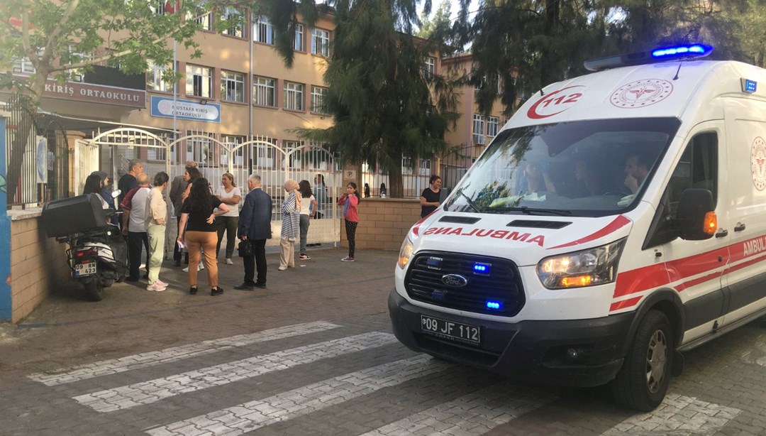 Aydın’da gıda zehirlenmesi : 30 öğrenci hastaneye kaldırıldı