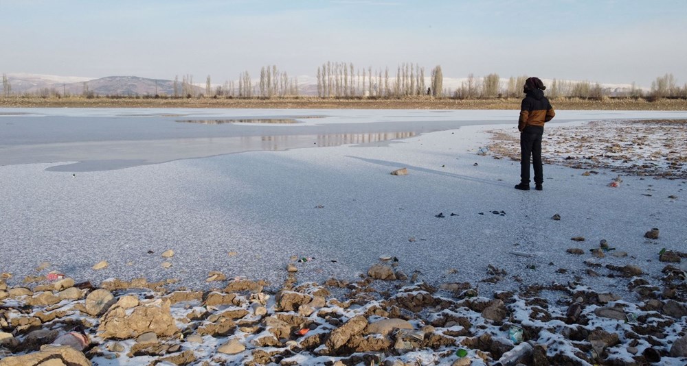 Türkiye'nin en soğuk yeri eksi 26 ile İmranlı oldu: Kızılırmak Nehri dondu - 2