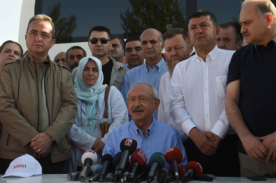 Kılıçdaroğlu, "Adalet Yürüyüşü"nün 2. gününde Ankara il sınırını geçti - 1