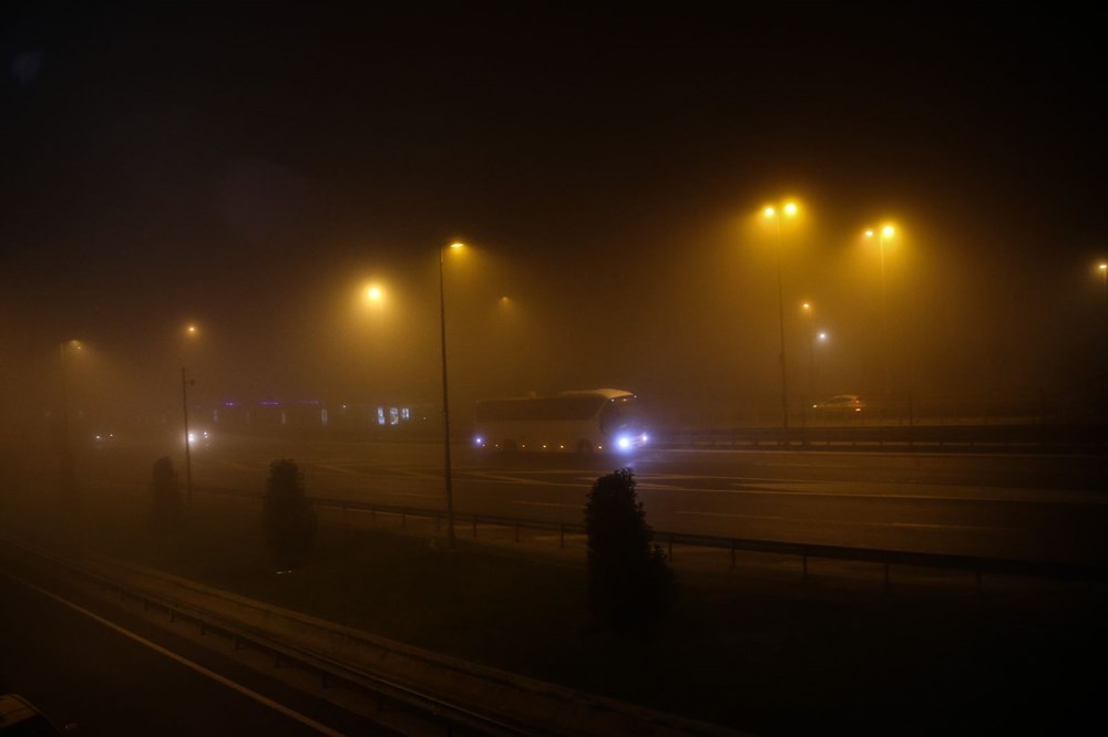 İstanbul'da yoğun sis etkili oldu - 8