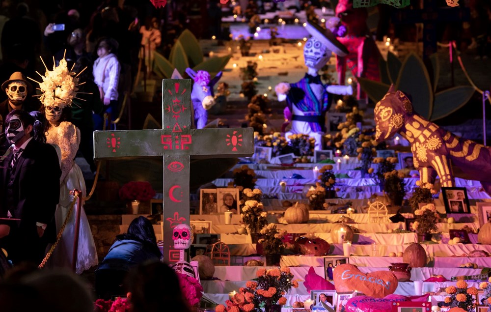 Meksika’da Ölüler Günü: Geçit törenine 1 milyondan fazla kişi katıldı - 7