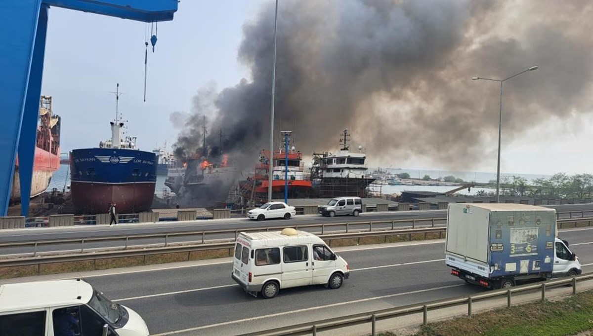 Ordu'da gezi teknesinde yangın: Ekipler müdahale ediyor