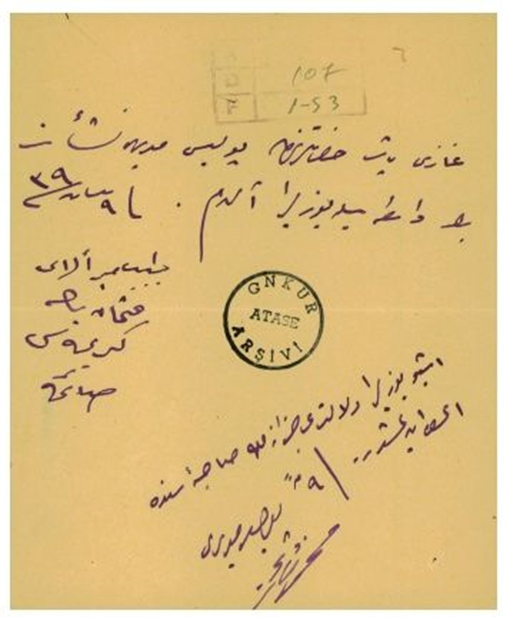 Atatürk'ün mektubu yıllar sonra gün yüzüne çıktı - 1